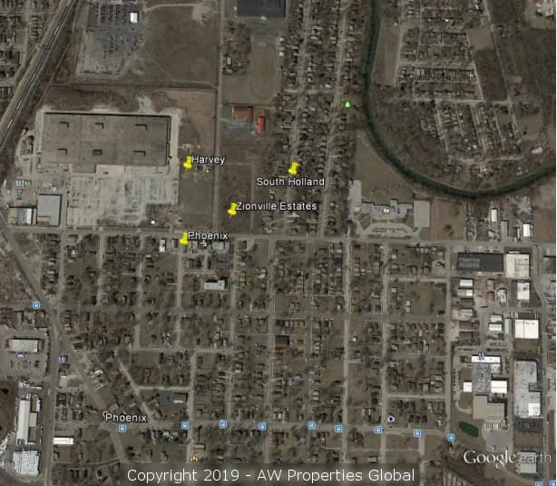 Bank-Owned 28 Vacant Residential Lots: West 154th Street, South Holland, photo 1