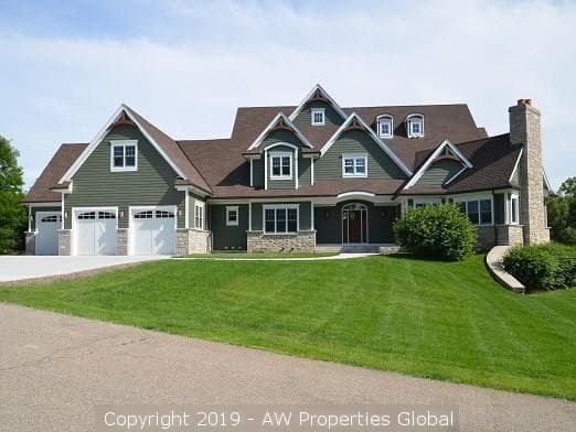 Custom Built Home in Geneva National Golf Course Community Set on 5th Hole of Trevino Course, photo 1