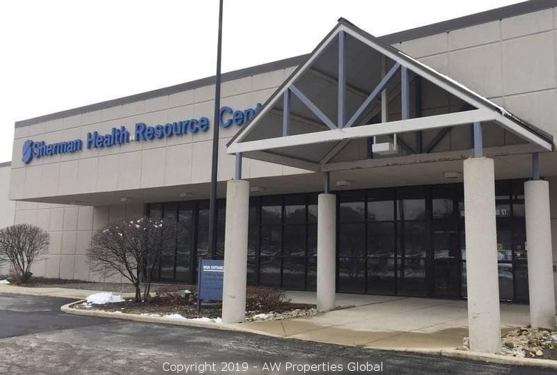 Elgin Industrial/Office/Flex Opportunity; Vacant Former Sherman Health Resource Center with Flexible Zoning, photo 1