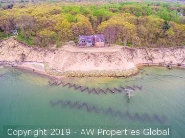 Approximately 9.4 Acre Parcel & Home on Bluff Overlooking Lake Michigan with 200′ of Private Beach, photo 28