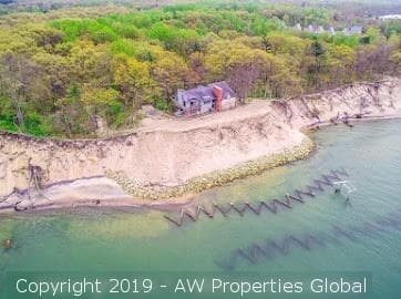 Approximately 9.4 Acre Parcel & Home on Bluff Overlooking Lake Michigan with 200′ of Private Beach, photo 27